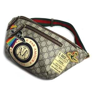 GUCCI Cream Fanny Pack